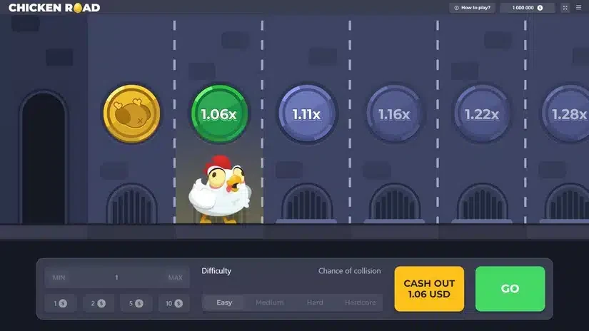 Chicken Road mit sicherem Schritt und Multiplikator x1.06